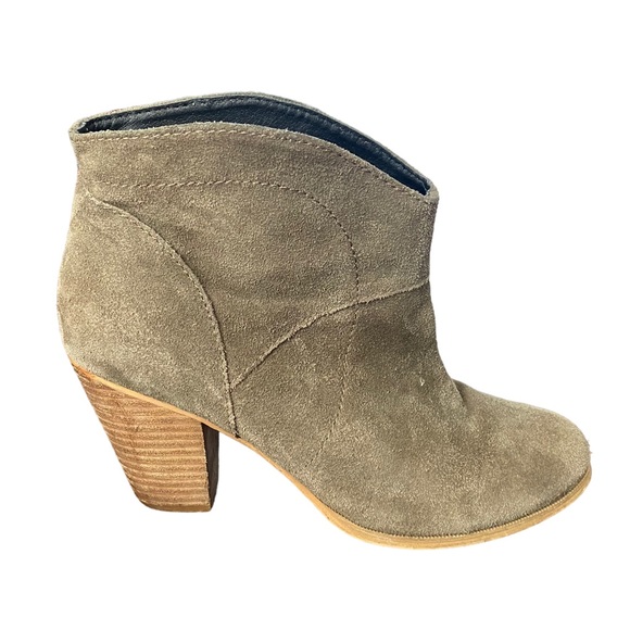 Sole Society Alba Khaki Boots Size 7.5 - Picture 3 of 8